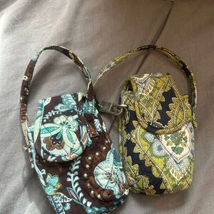 2 Vera Bradley small pouches good condition